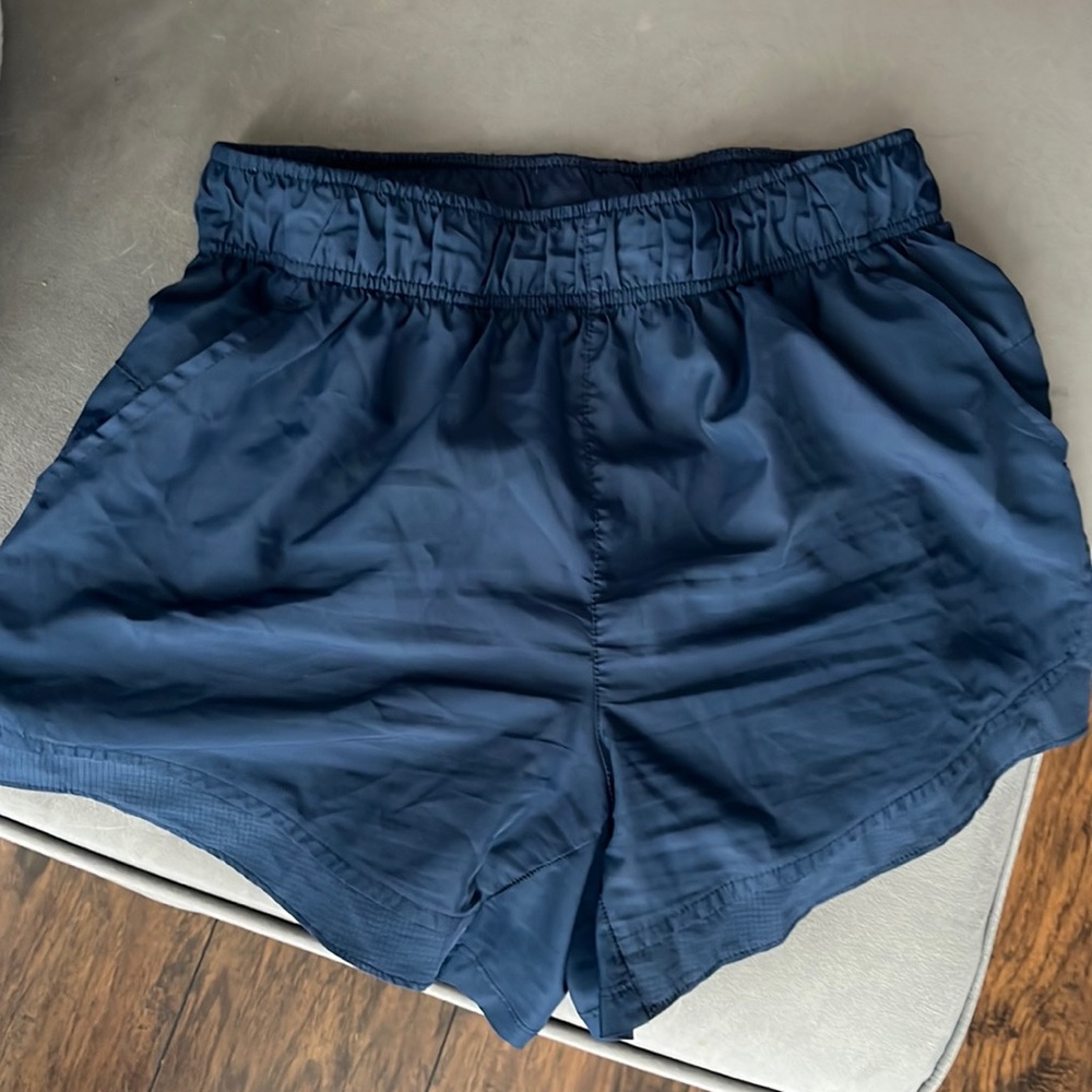 Navy Running Shorts